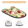 thumbnail image 3 of Balery Cherries and Ladybirds Pantuflas de Casa de Felpa Silenciosas con Diseño Estampado, Zapatillas Cómodas Antideslizantes de Algodón para Interior-Large, 3 of 8