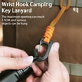 thumbnail image 4 of POINTERTECK Key Lanyard Strong Load Bearing Anti-break Fall-Resistant Anti-lost Tear-resistant 7-Core Parachute Cord Key Rope Outdoor Supplies, 4 of 12