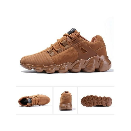 - Meigar Men's Breathable Suede Sneakers Trekking Shoes Running Athletic Hiking Outdoor