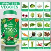 Fruits and Veggies Supplement- 180 Fruit and 180 Veggie Superfood Capsules-Soy and Vegan Free,100% Whole Natural Fruits and Vegetable Supplements for Adults by The Vitamin Kitchen (4-Pack)