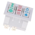 thumbnail image 4 of KCD3 250V 16A 20A Triple interruptor 3 interruptores 8 pines Plástico-, 4 of 8