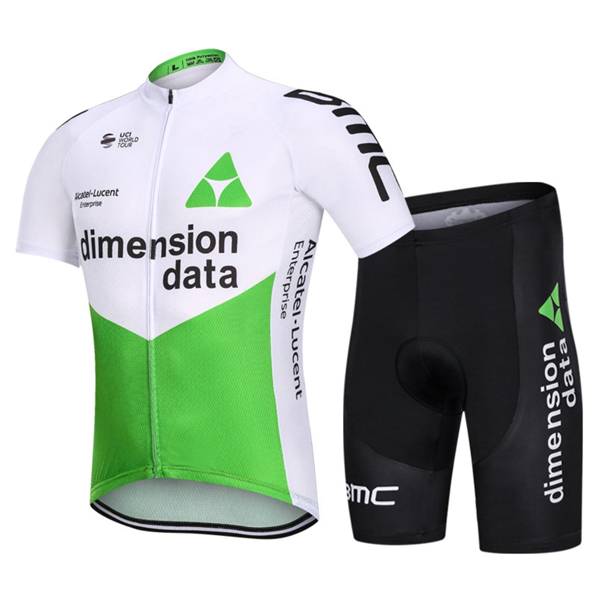 Men's Cycling Jersey Set Short Sleeve Road Bicycle Clothing Shirts Shorts with 3D Padded Breathable/Moisture Wicking 