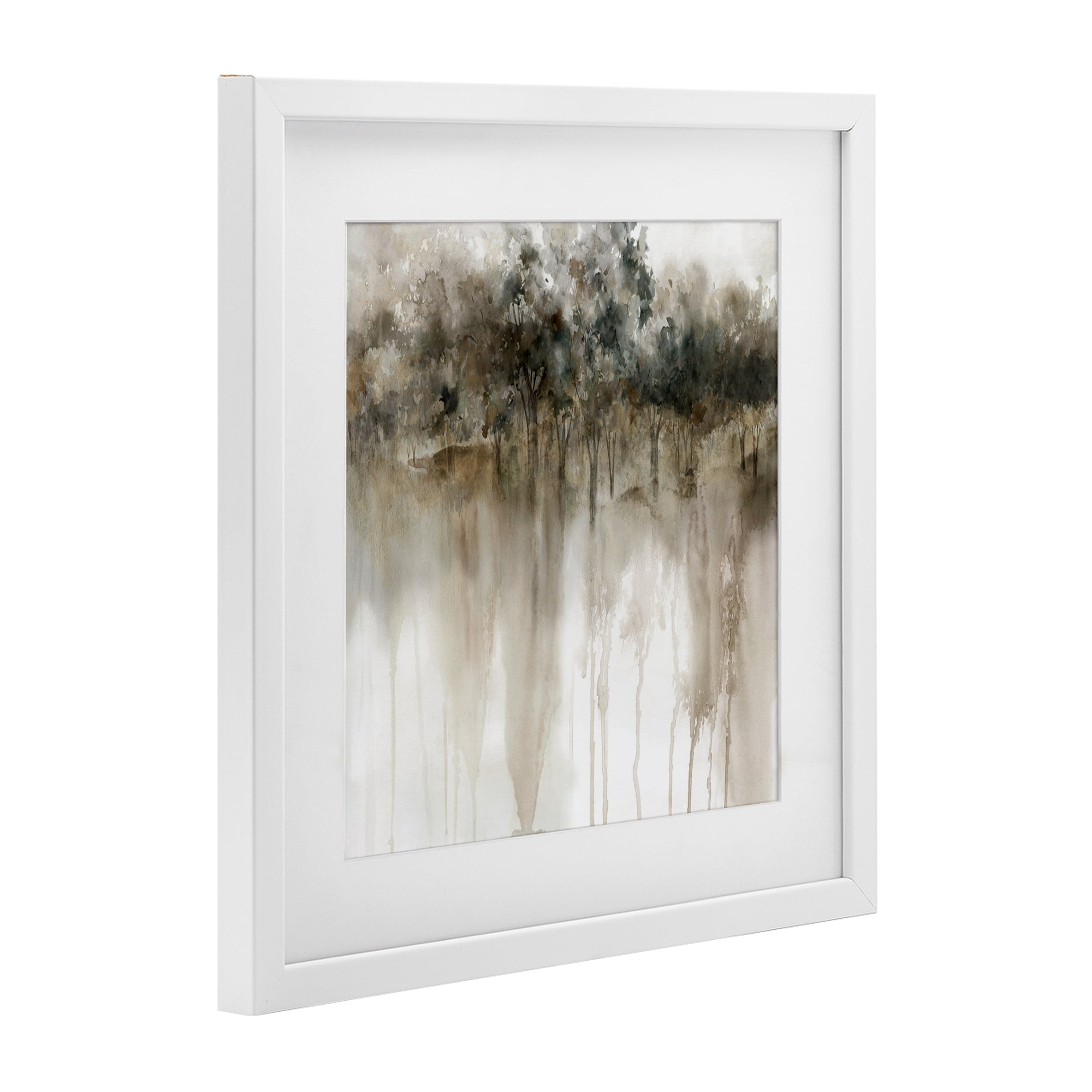 Stupell Industries Forest Edge Illusion White Framed Print Under Glass, design by Carol Robinson