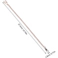 thumbnail image 2 of Vintage Pocket Watch Chains Alloy Waist Belt Chain Retro Vest Accessory for Men 37cm Jean Pants for Business and Casual Wear 5 Pcs, 2 of 4