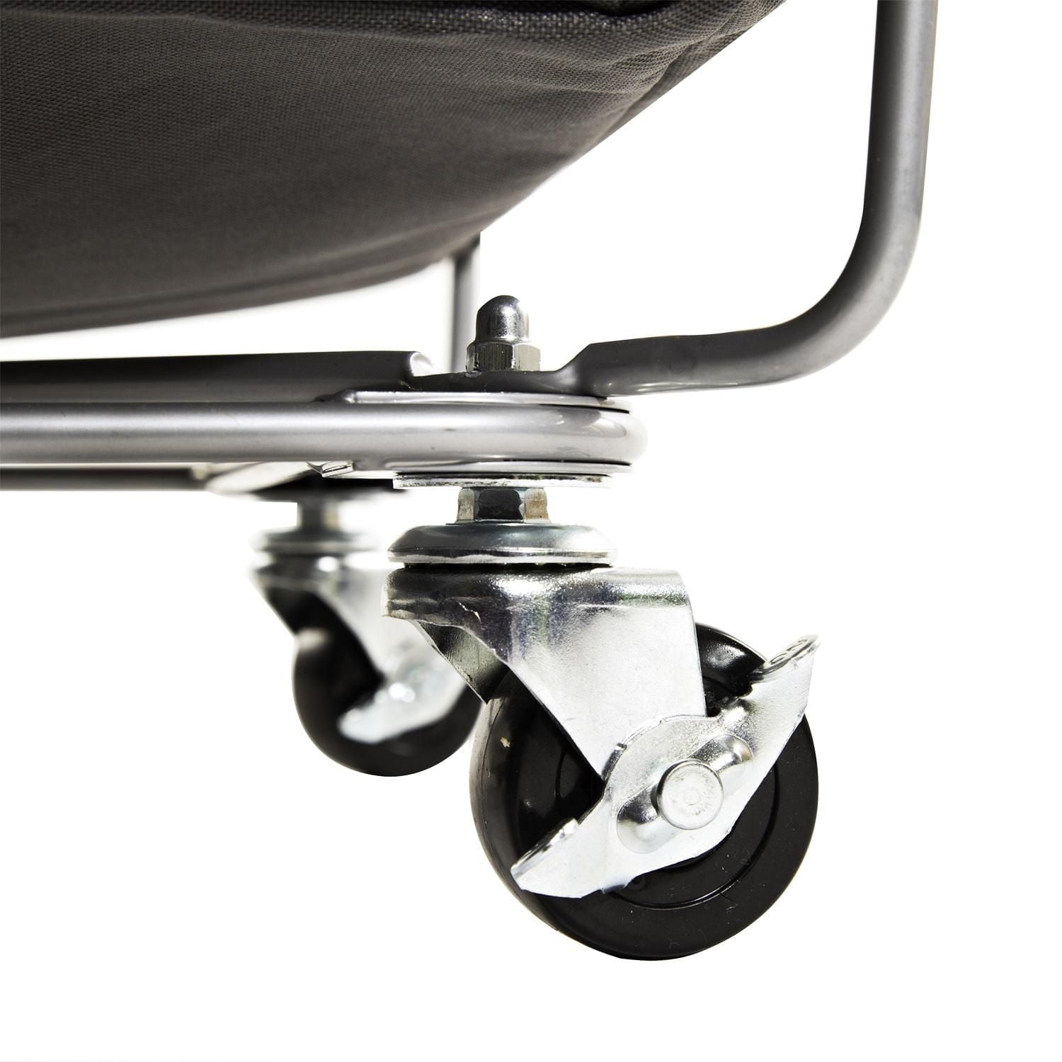 Seville Classics Heavy-Duty Laundry Hamper with Wheels, 18" x 18" x 27"