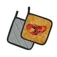 thumbnail image 2 of Carolines Treasures 8715PTHD Lobster Pair of Pot Holders , 7.5HX7.5W, multicolor, 2 of 3
