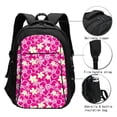 thumbnail image 3 of Daiia Vintage Flowers Pattern USB Charging Backpack for Men and Women, Anti-Theft Backpack,Travel Backpack,School Backpack,College Backpack,Laptop Backpack, 3 of 7