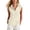 Beige, variant on Women's Cotton Linen Tank Tops Collared Button Up Casual Summer Loose Fit Sleeveless Tops