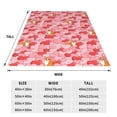thumbnail image 3 of Lsque hearts and cute corgi Pattern Fuzzy Fleece Throw Blanket Extra Large,Super Soft,Fluffy and Warm Blankets for Couch,Bed,All Season Use-40"x30", 3 of 7