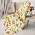 thumbnail image 3 of Sikiie Heavy Equipment Cozy Flannel Fleece Throw Blanket: Lightweight & Thick for All Seasons - Perfect for Women, Men, & Kids"60"x50", 3 of 6