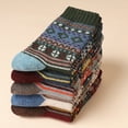 thumbnail image 2 of TELOLY 10Pairs Thermal Socks for Men,39-44 Yards Men Socks,Warm for Fall/Winter Warm Socks for Men,Combination1, 2 of 2