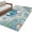 Blue Teal, variant on Teal Crabs Coastal Entryway Rug 2'x3'&nbsp; Non Slip Front Door Mats, Summer Beach Coral Nautical Ocean Entrance Rugs Indoor Outdoor Carpet, Washable Floor Mats Small Area Rug for Bedroom Kitchen
