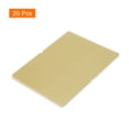 thumbnail image 3 of Uxcell 20Pack Table Place Cards, Printable Place Name Cards for Table Setting Wedding Dinner Parties Events, Pearl Gold, 3 of 5