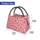 thumbnail image 2 of Fotbe Cartoon Strawberry Bolsa Térmica Portátil con Estampado, Bolsa de Entrega de Alimentos Aislada, Bolsa Reutilizable de Gran Capacidad para Comidas y Supermercado, 2 of 6