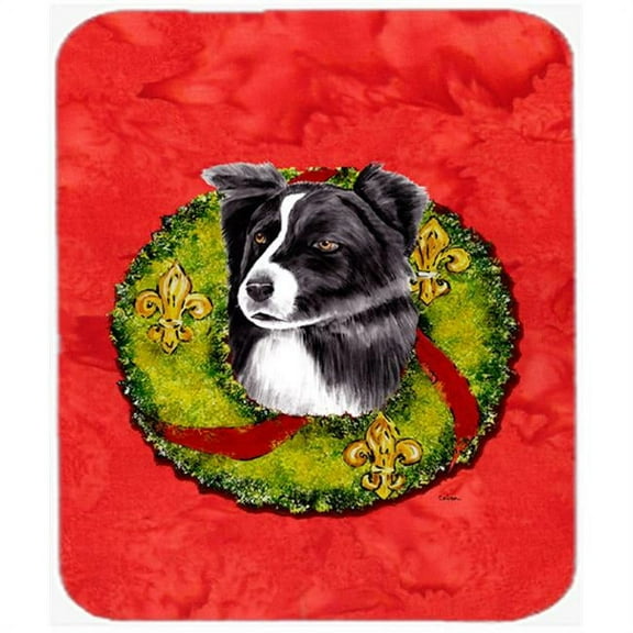 Border Collie Mouse Pad, Hot Pad Or Trivet