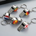 thumbnail image 2 of Whistle Sport Game Referee Whistle Lanyard Sound Outdoor Football New B8 J2D2, 2 of 8