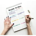 thumbnail image 4 of Inkdotpot Simple Spiral-Bound To-Do List Planner with Tear-Off Sheets, 6 x 9 inches, 50 Sheets, 4 of 5