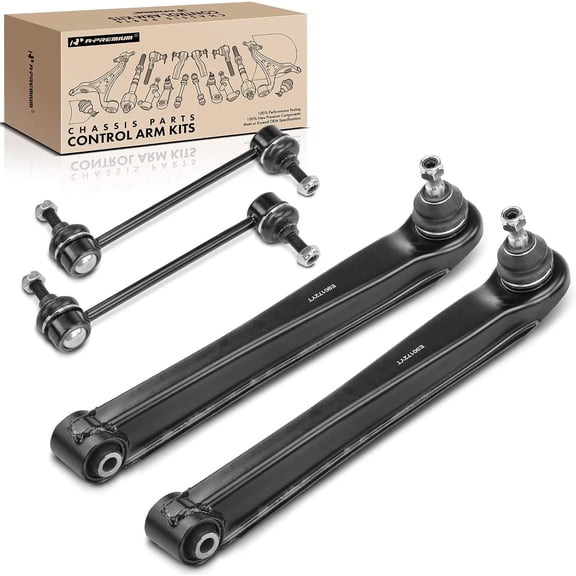 A-Premium Rear Suspension Kit Control Arm Ball Joint Sway Bar Link Compatible with Hyundai Sonata 1999-2005, Hyundai XG300 2001, XG350 2002-2005 & Kia Optima 2001-2005 4-PC Set