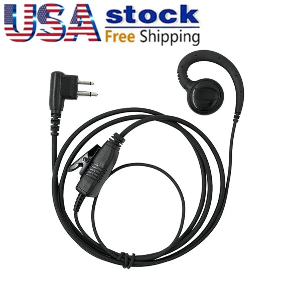 G style Swivel Earpiece Ear loop  For HKLN4604 Radios CP185 CP200 CP200d CP040 CP140 RDU4100 RDU4160D RDM2070d CLS1410 CLS1110 EP450 PR400 DEP450 Portable Radios