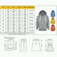 thumbnail image 3 of Godom Toddler Boys Zip Up Hoodie Solid Color Hooded Sweatshirt Outerwear, 3 of 7