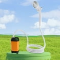 YiaNXan Outdoor Camping Shower Portable Electric Shower Pump 4800mAh