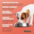 thumbnail image 5 of NATOO Dog Food Topper for Picky Eaters & Dog Treat (Salmon & Brown Rice), Wet Meal Enhancer for Adults & Puppies, Limited Ingredient, 3 oz (Case of 20), 5 of 8
