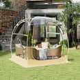 thumbnail image 2 of Gymax 6 x 6 FT Instant Pop up Tent Weatherproof Shelter Sports Tent for 5-6 People, 2 of 10