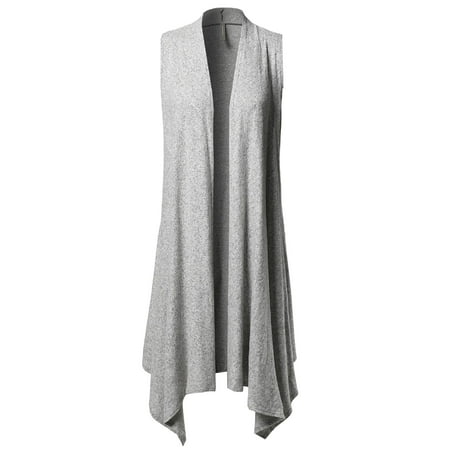 Fashionoutfit Fashionoutfit Women S Solid Sleeveless Asymmetric