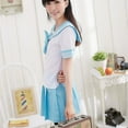 thumbnail image 5 of Japanese School Uniform For, Sailor Tops, Tie Skirt Clothes, 5 of 5