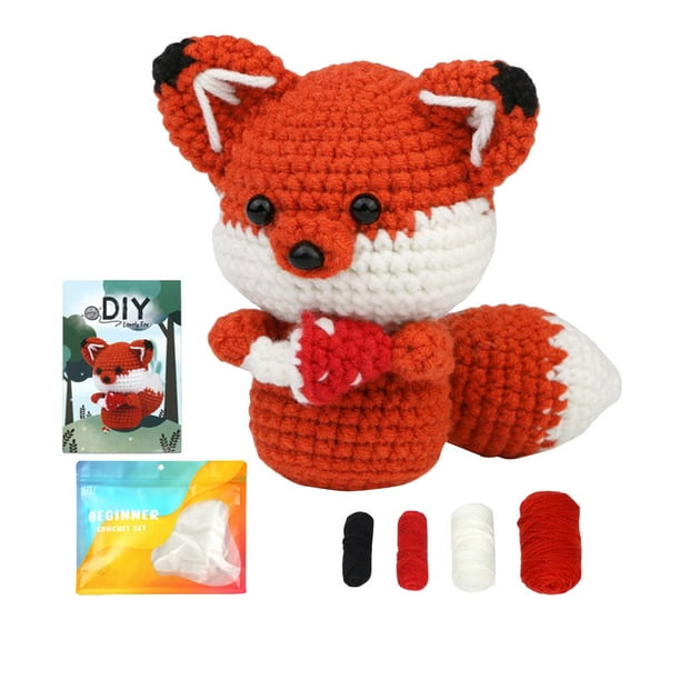 Kit De Ganchillo Para Principiantes Kit De Ganchillo Con Animales Kit De Ganchillo Con Tutoriales Instructivos Y Vídeos Paso A Paso Accesorios Completos De Ganchillo Kit De Ganchillo Para Adultos