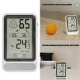 thumbnail image 2 of hejhncii Wall Mount Mini Hygrometer Thermometers With High Low Memory And Clear Backlit Screen Strong Magnets for Home Office, 2 of 11