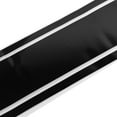 thumbnail image 5 of 7.09"x70.87" Car Hood Stripe Pattern Sticker Exterior Decal Decoration for Car Hood Roof Trunk Skirt Bumper Black, 5 of 6