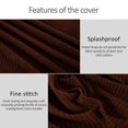 thumbnail image 4 of Housses d'Accoudoir pour Fauteuils Inclinables et Sofas Matériau Résistant à l'Eau avec Motif Texturé Extensible Lot de 2, 4 of 9