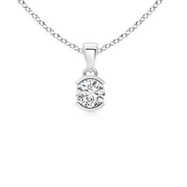 diamond necklace settings bezel