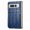 Blue, variant on SaniMore for Google Pixel Fold 7.6" 2023 Case, Crocodile Texture PU Leather ull Protection with Tempered Glass Screen Protector Wear-resistant Vintage Folding Shell Shockproof Drop-resistant, Black