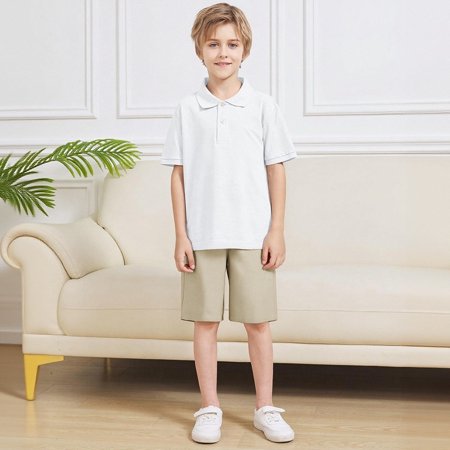 Kids Boys Elastic Khaki Shorts Quick Dry Uniform Pants for Boys Boys Sweatpants Size 4T