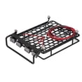 thumbnail image 1 of With LED Light RC Car Roof Rack, RC Car Roof Luggage Rack, For RC Truck 1/10 RC Car RC Crawler Car Romote Control Vehicles, 1 of 8