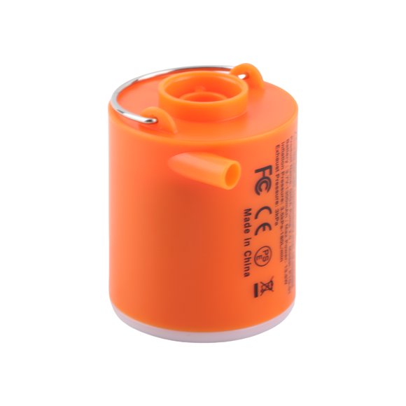 Pompe à Air Extérieure 3 en 1 Compresseur d'Air et Lanterne Type C Charge Étanche Pompe de Poche 3500PA Multifonction avec 5 Buses pour Matelas Gonflable Ballon Anneau de Natation