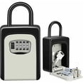 thumbnail image 1 of Secure Key Box, Outdoor Key Box with 4 Digit Code, Key Hide Cupboard, Wall Mounted Key Box, 1 of 5