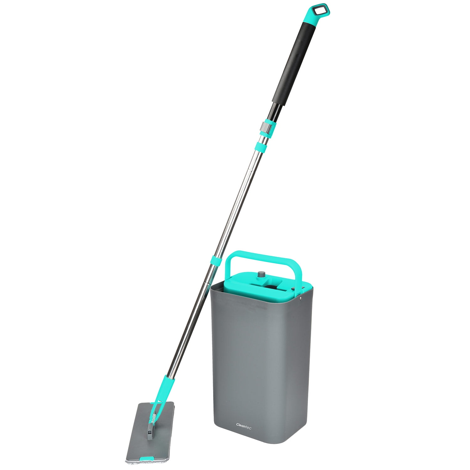 Cleantec Magic Flat Mop With Bucket System and 360 Degree ...