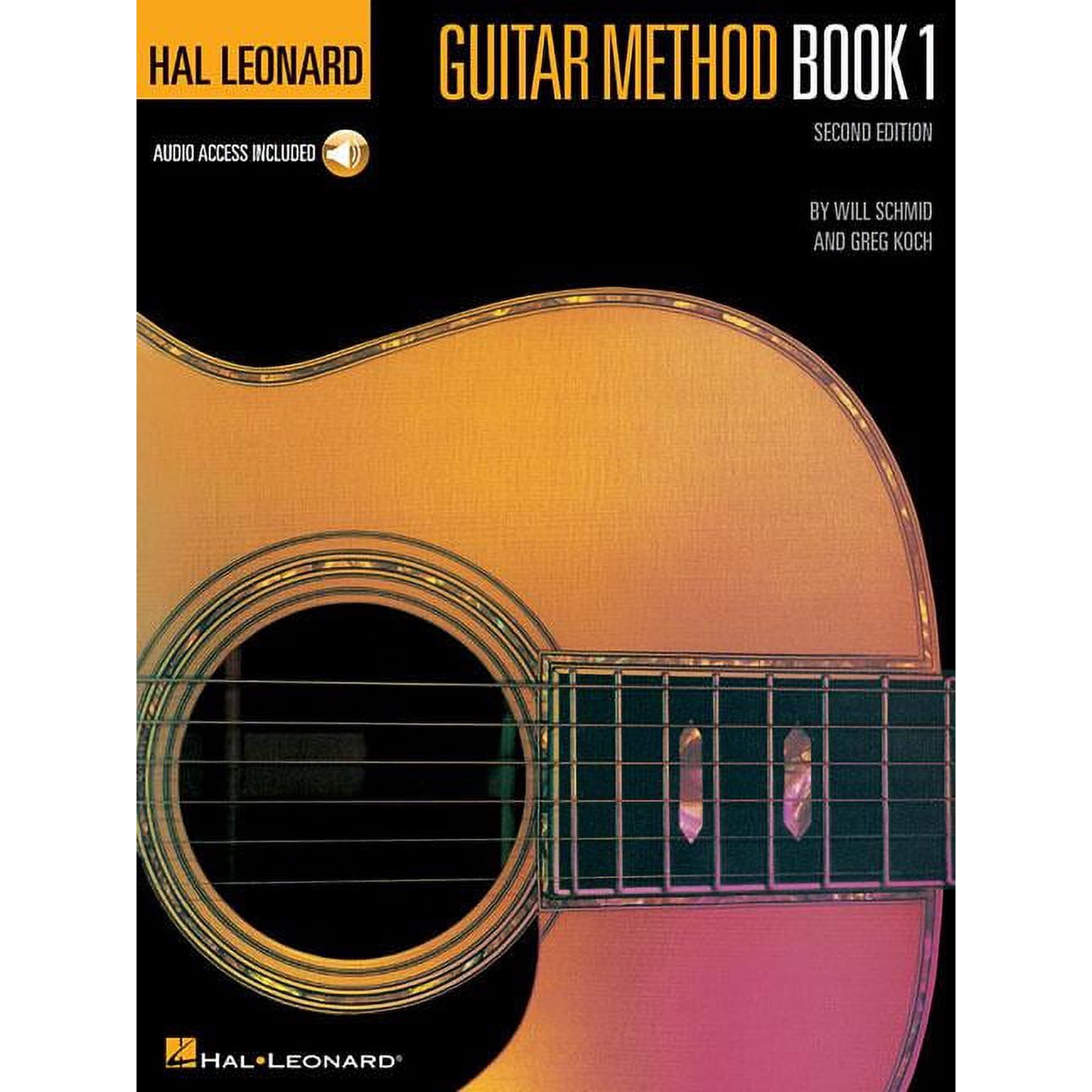 Hal Leonard Guitar Method Books Hal Leonard Guitar Method Book 1 - Second Edition Beginner Guitar Lesson Book with Online Audio Step-By-Step Instruction, Book 01, (Paperback)