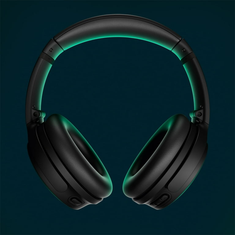 Bose QuietComfort Headphones, Noise Cancelling Over Ear Wireless Bluetooth Headphones, Black Bose QuietComfort Headphones, Noise Cancelling Over Ear Wireless Bluetooth Headphones, Black