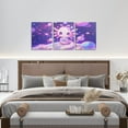 thumbnail image 4 of Hieng Kids Cute Axolotl Wall Painting Posters and Prints Ocean Sealife Picture Wall Decor Kawaii Animal Canvas Wall Art for Living Room Bedroom Girls Princess Beach Bathroom Wall Art Unframed, 4 of 6