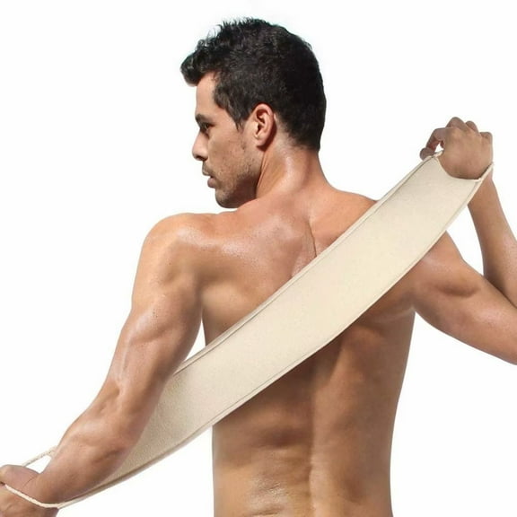 Back Scrubber Natural Loofah Back Washer for Shower Back Exfoliator Exfoliating Scrubber Deep Clean & Invigorate Your Skin