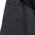 thumbnail image 5 of pstuiky Maternity Running Shorts Denim Shorts for Women Plus Size Pregnancy Shorts with Adjustable Stretch Waistband High Waist Support Breathable Comfort Casual Wear Maternity Casual Shorts, 5 of 6