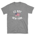 thumbnail image 1 of Le Roy New York Patriot Men's Cotton T-Shirt, 1 of 1