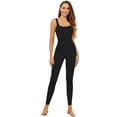 thumbnail image 6 of FOCUSSXEY Women Sleeveless Shapewear Jumpsuit Long Pants Yoga Rommpers Butt Lifter Tummy Control Jumpsuit Underwear Bodysuit for Women Waist Trainer, 6 of 8