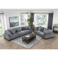 thumbnail image 2 of Pemberly Row Modern / Contemporary CorduUpholstered Sofa in Gray, 2 of 6