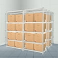 thumbnail image 6 of Pachira 36" x 72" 5 Shelf Steel Shelving for Home/Office Organizing, White, 6 of 8