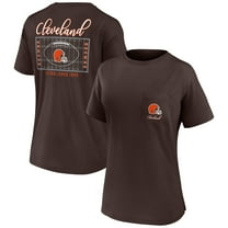 Women's Fanatics Brown Cleveland Browns Southern Prep T-Shirt